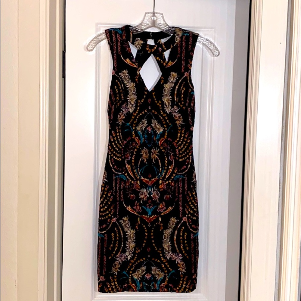 Embellished Little Black Dress